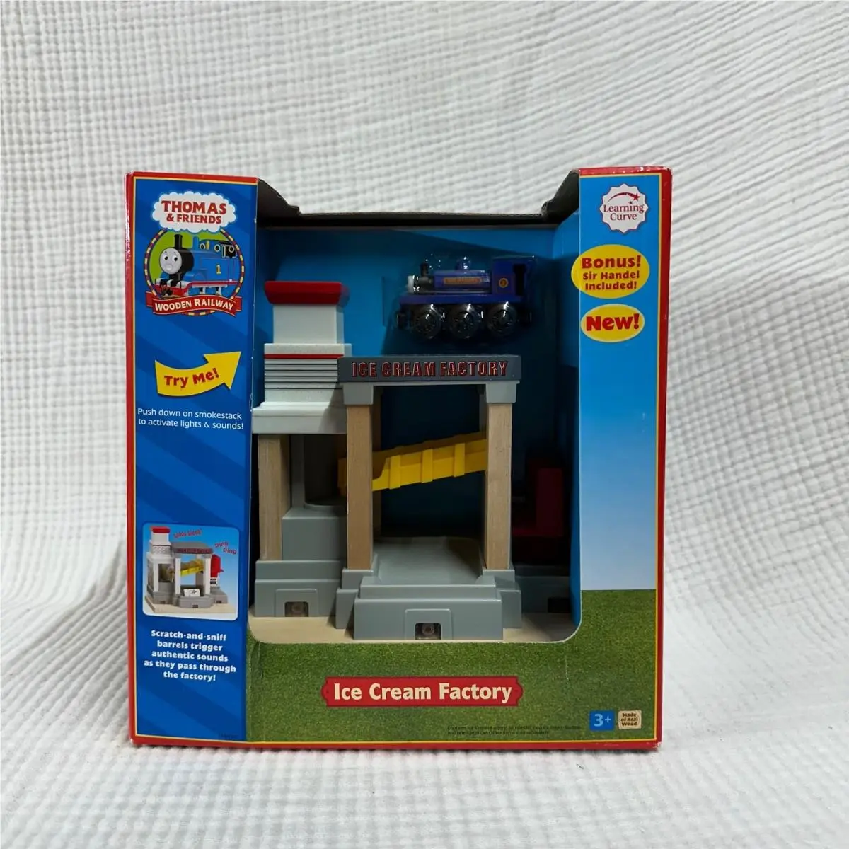 Thomas Friends Wooden Railway Ice Cream Factory Vintage 2005