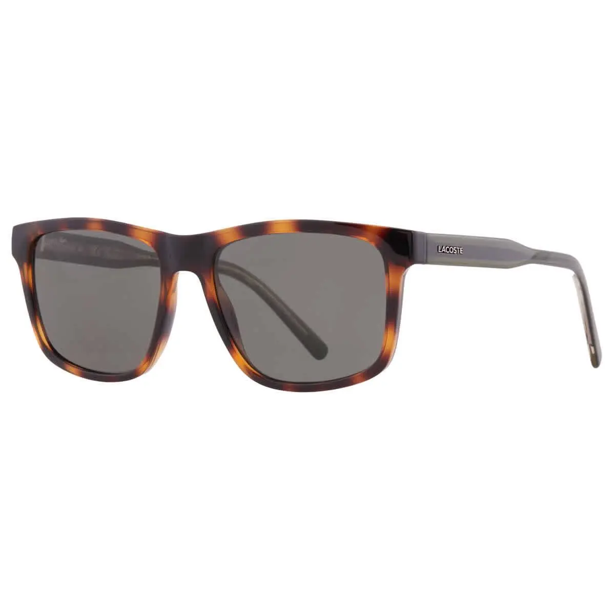 Green Square Men`s Sunglasses L6025S 214 56 L6025S 214 56 by Lacoste