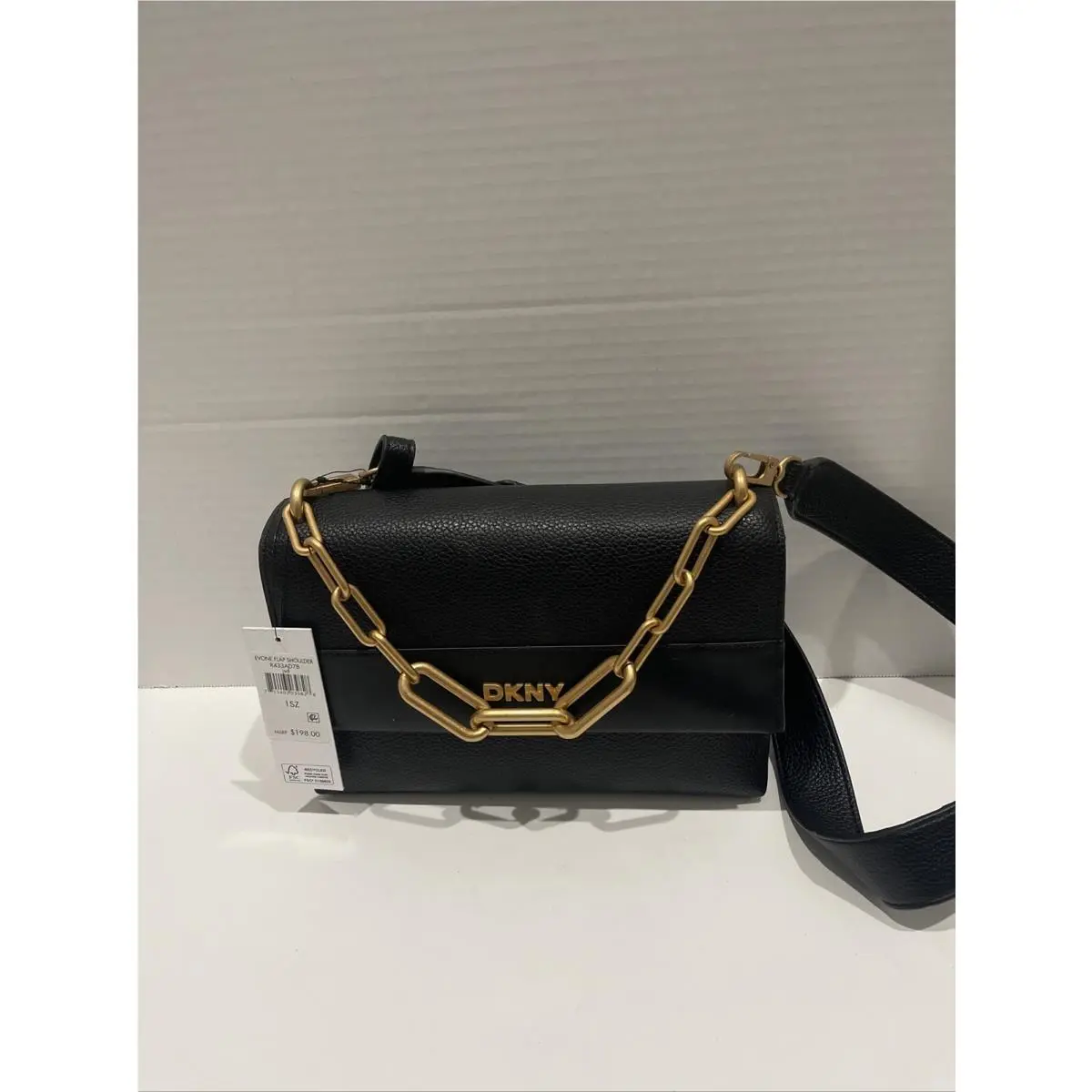 Dkny Evone Flap Shoulder Purse R433AD78 by DKNY
