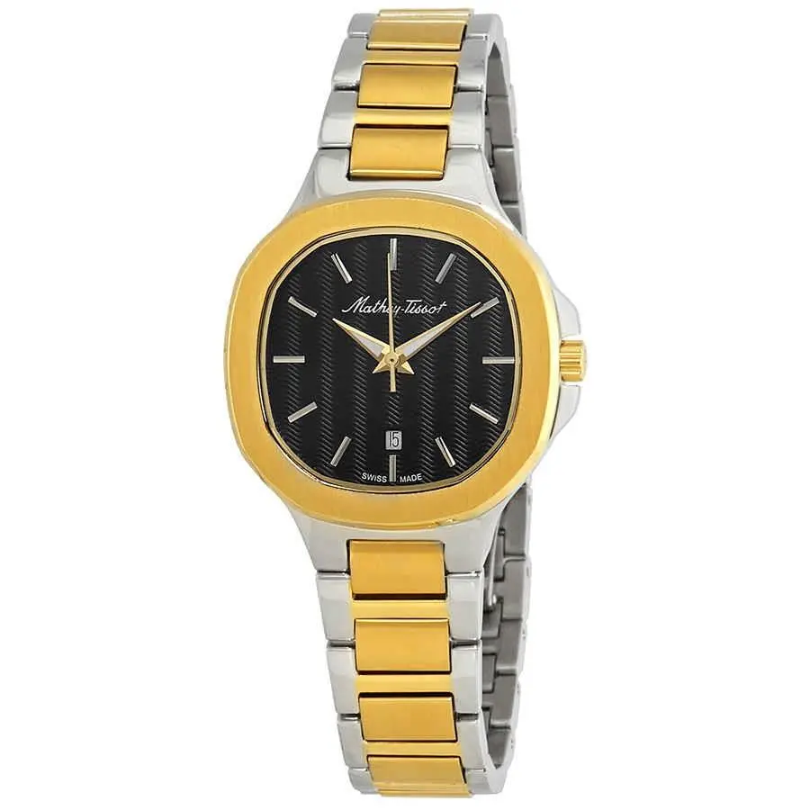 Mathey-tissot Evasion Black Dial Ladies Watch D152BN