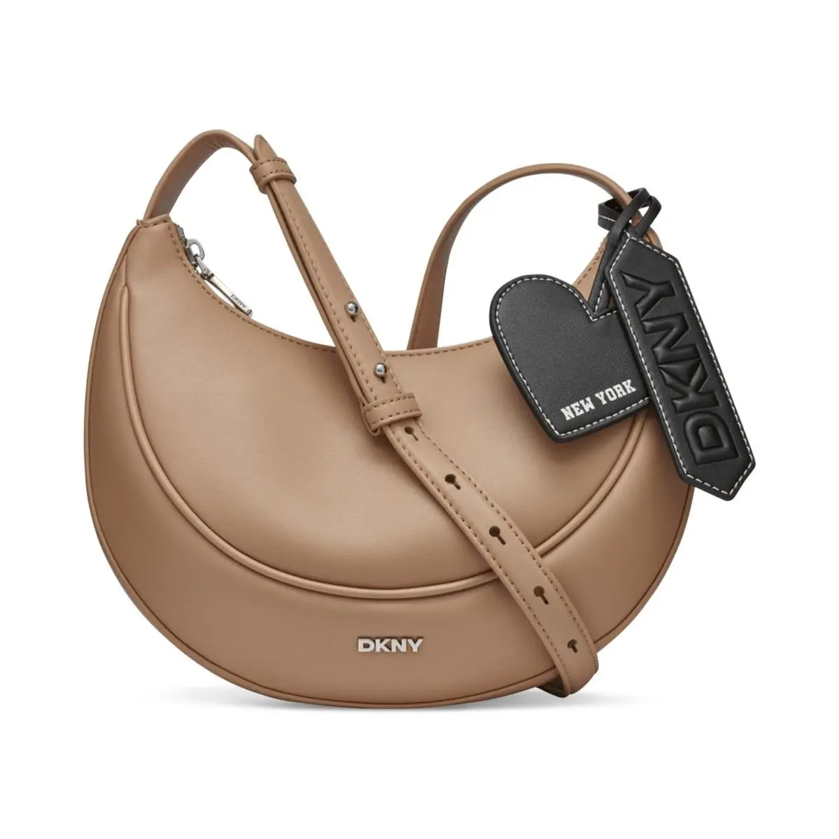 Dkny Womens Sadie Small Crossbody Cappuccino One Size