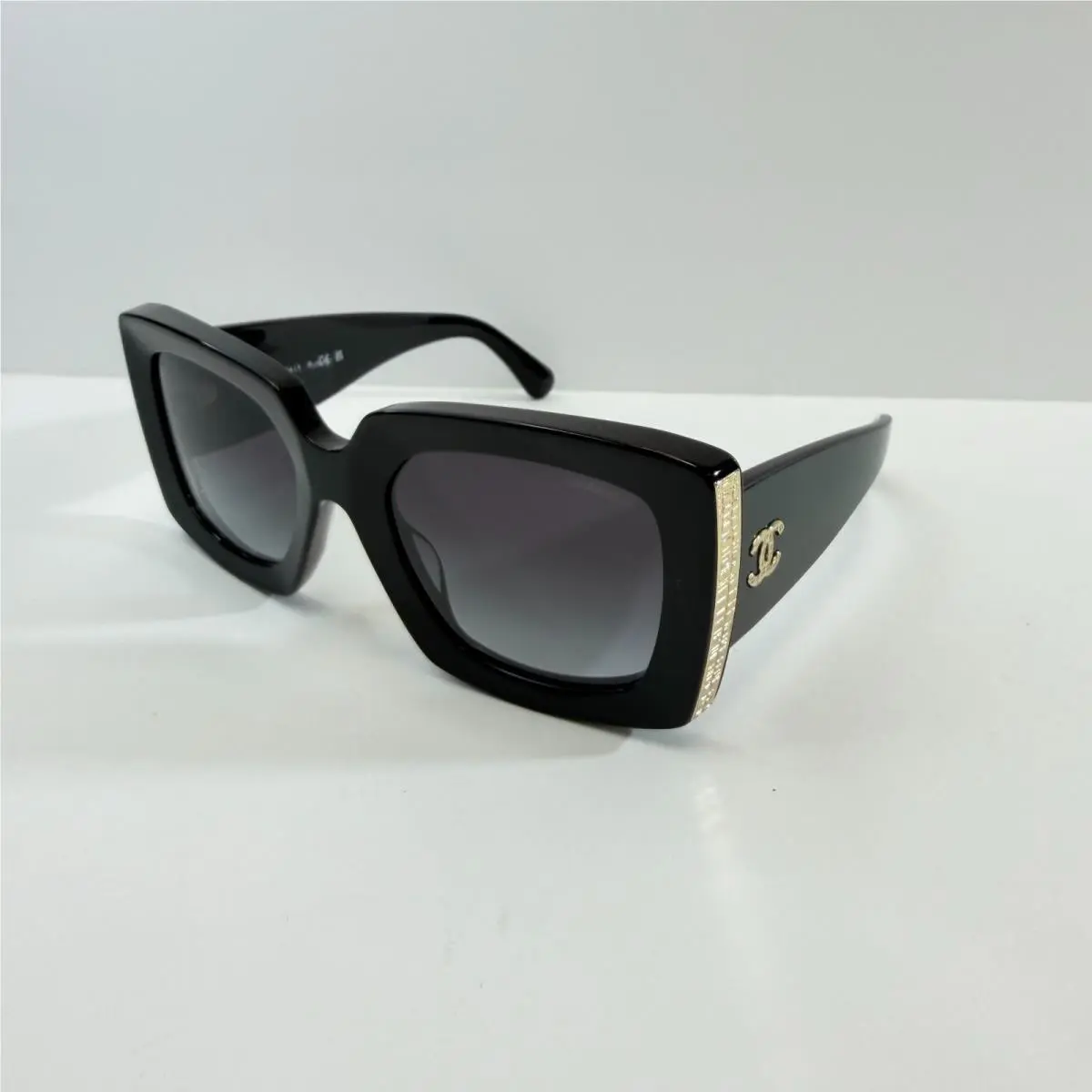 CH 5435-A 622/S6 Black Frame W/light Gradient Grey Lenses by Chanel