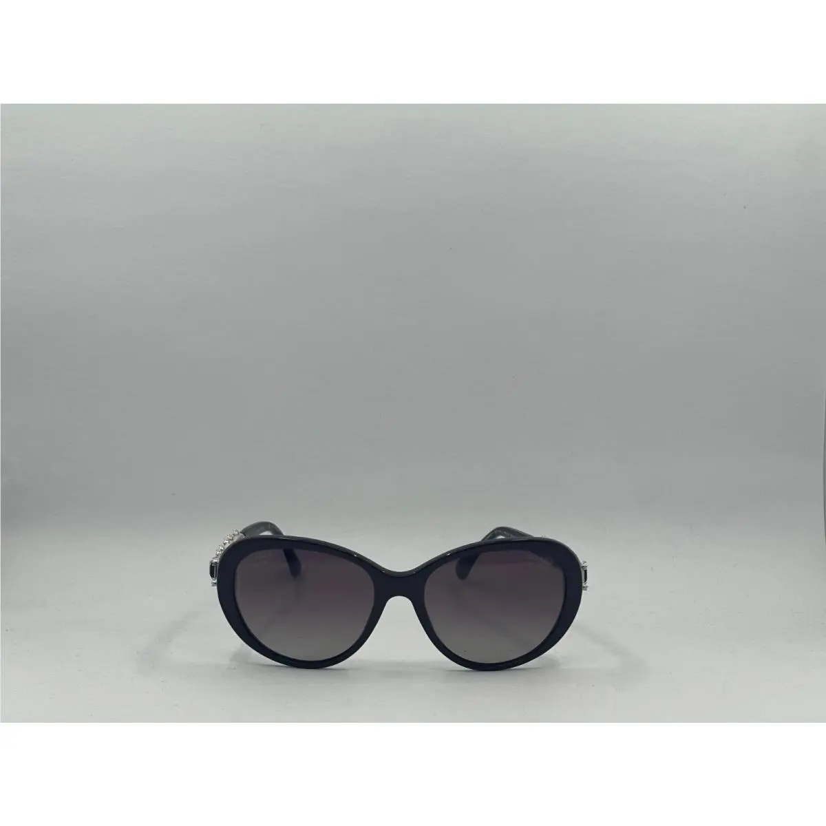 Chanel 5337-H-B Bijou Pearls 1461/K5 Black Jeweled Polarized Sunglasses 56mm