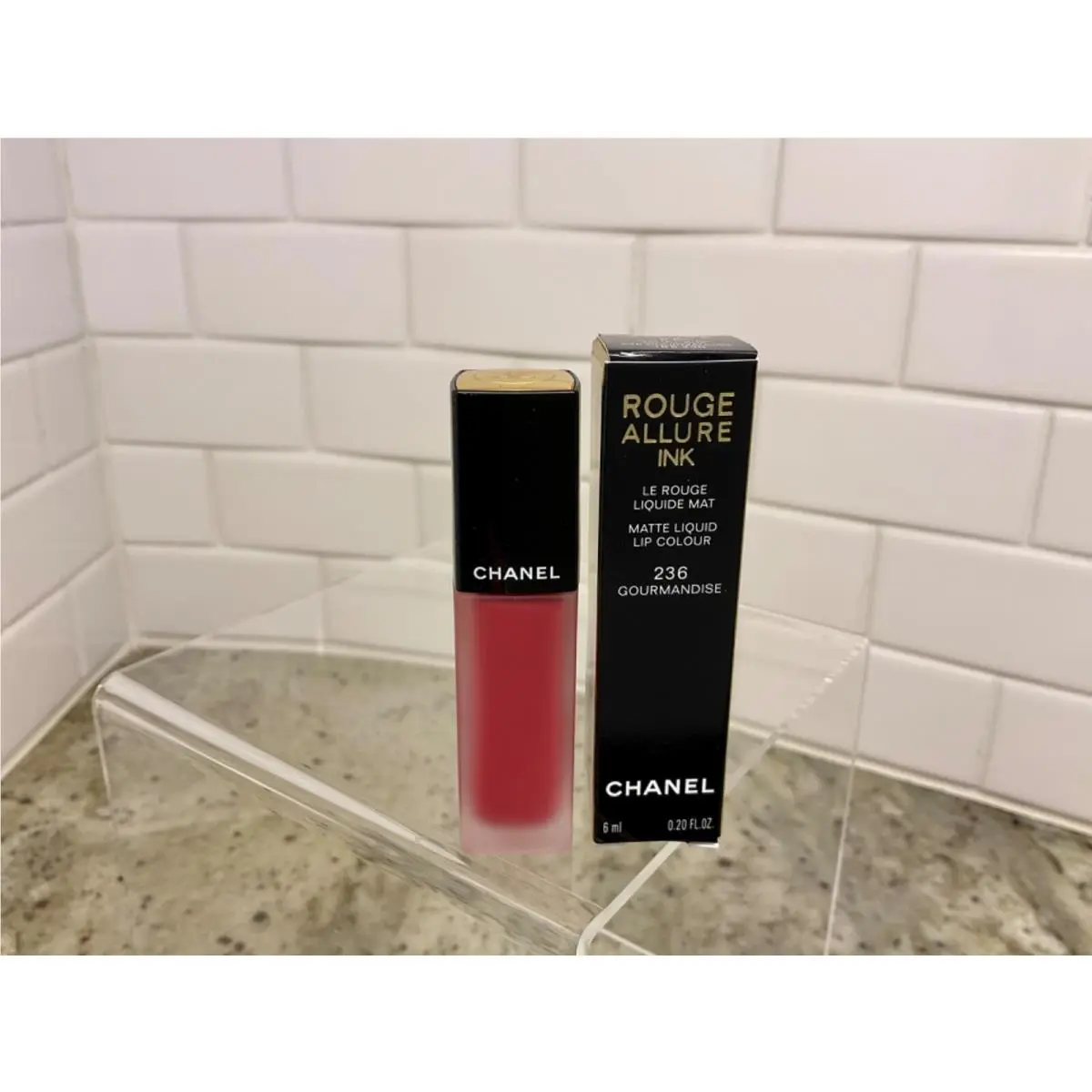 Chanel Rouge Allure Ink 236 Gourmandise Matte Liquid Lip Color Limited Edition