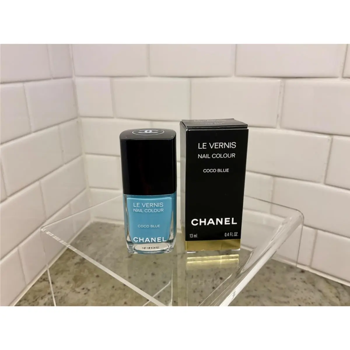Chanel Coco Blue Nail Polish Listing Revised to Include Box