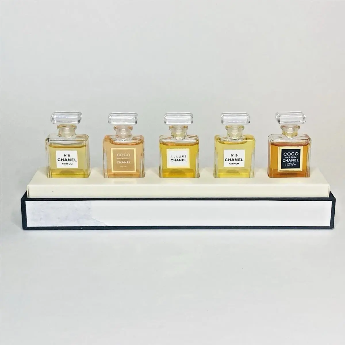 Chanel Mini Box Set Parfum No 5 19 Allure Coco Mademoiselle Perfume