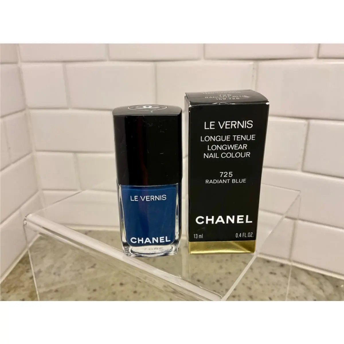 Chanel 725 Radiant Blue Nail Polish