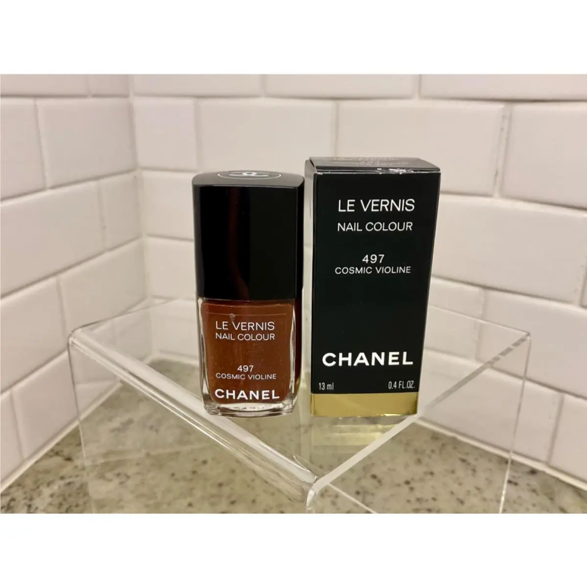 Chanel 497 Cosmic Violine Nail Polish