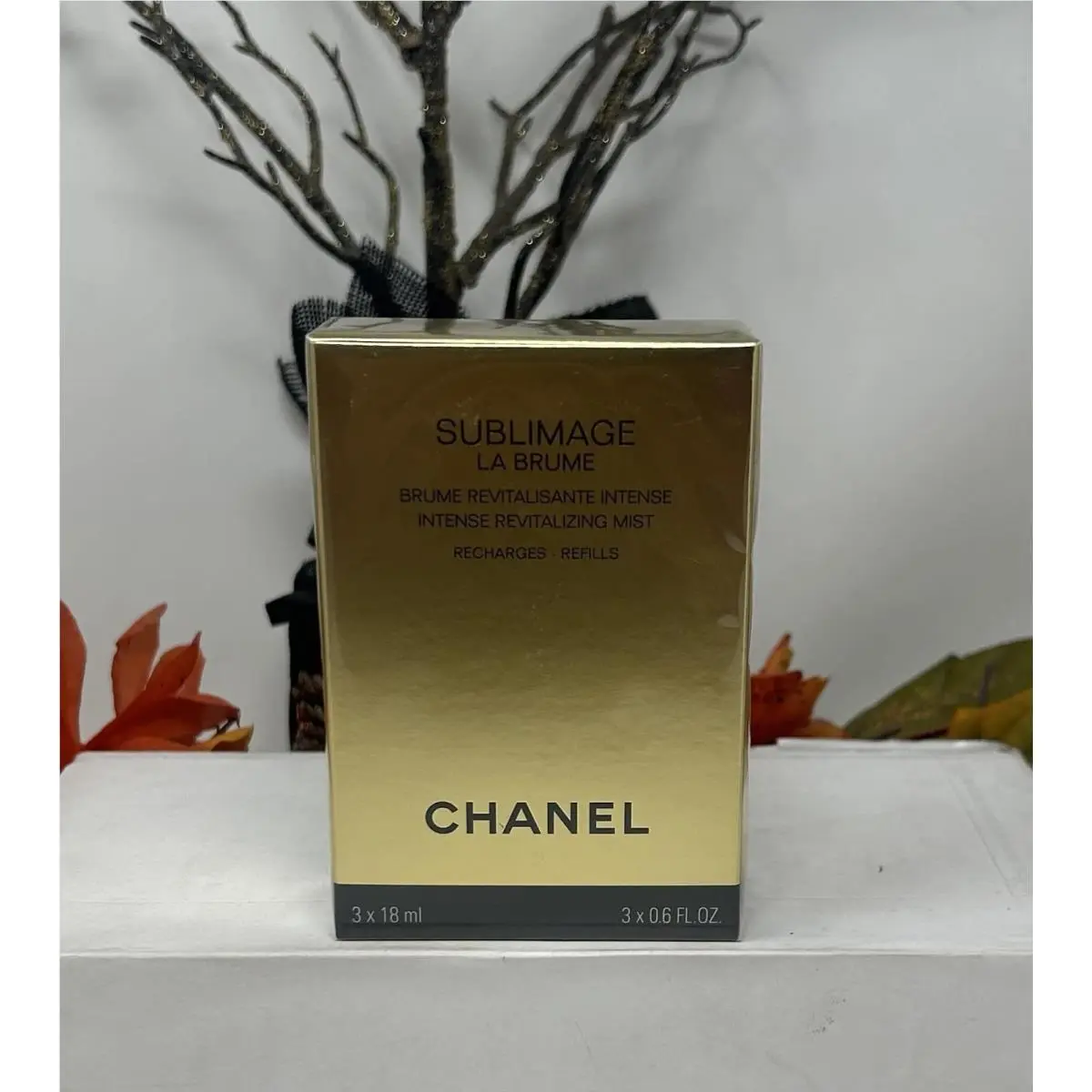 Chanel Sublimage La Brume Intense Revitalizing Mist 3 X 0.6 Fl. Oz. Refills