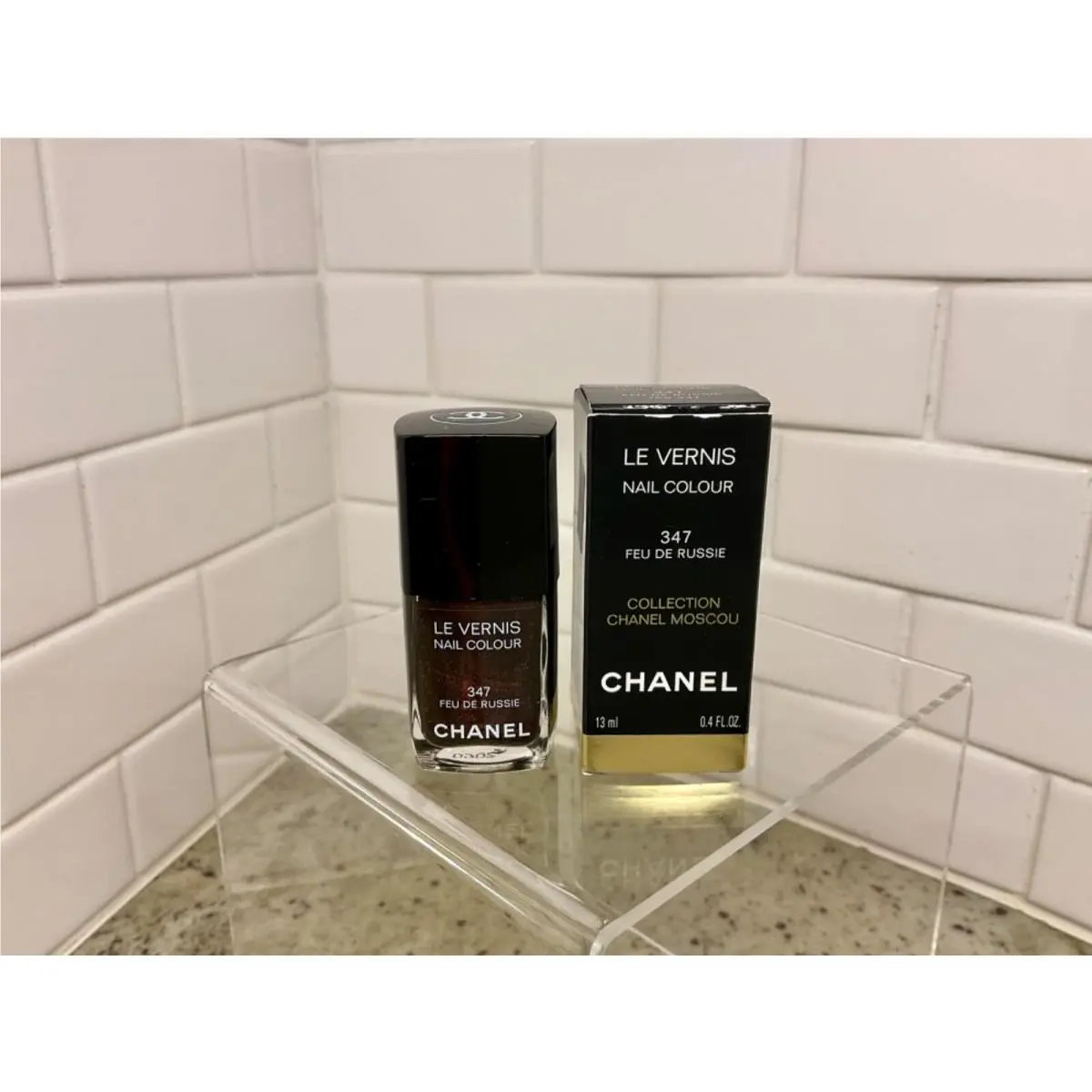 Chanel 347 Feu DE Russie Nail Polish Collection Chanel Moscou Limited Edition