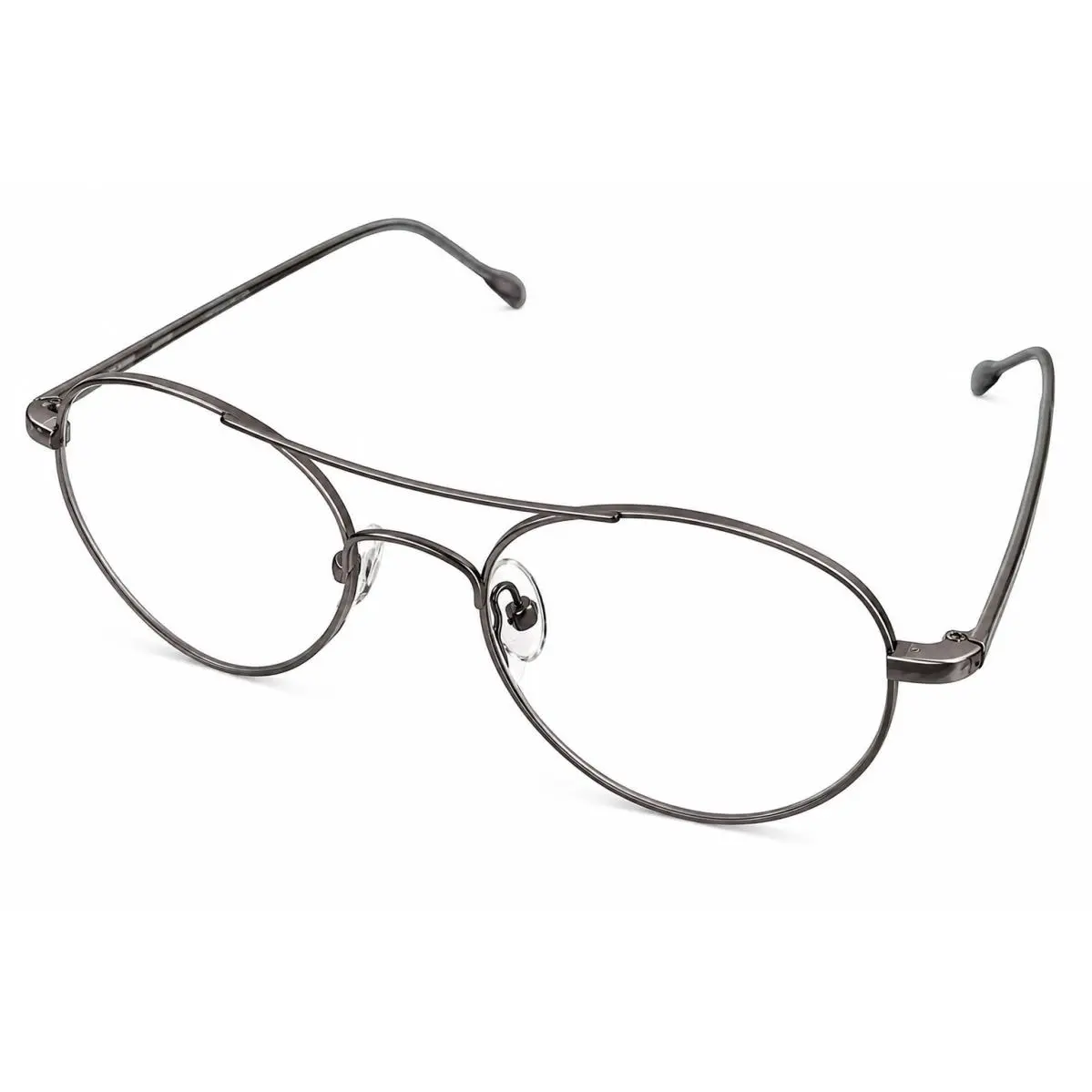 John Varvatos Mens Eyewear Frame Metal Round Frame V158 Gunmetal 51mm