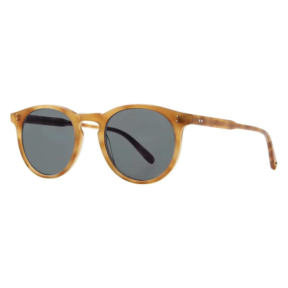 Garrett Leight Carlton Sun Spotted Brown Shell/G15 SPBRNSH/G15 Sunglasses