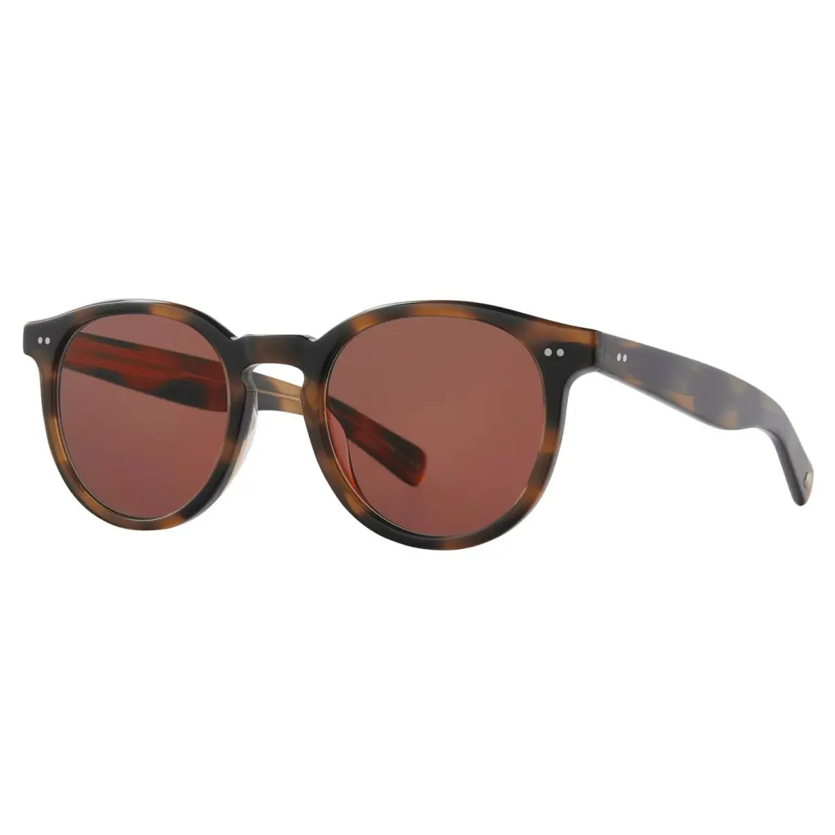 Garrett Leight Morningside X Sun Spotted Brown Shell/auburn Spbrnshau Sunglasses