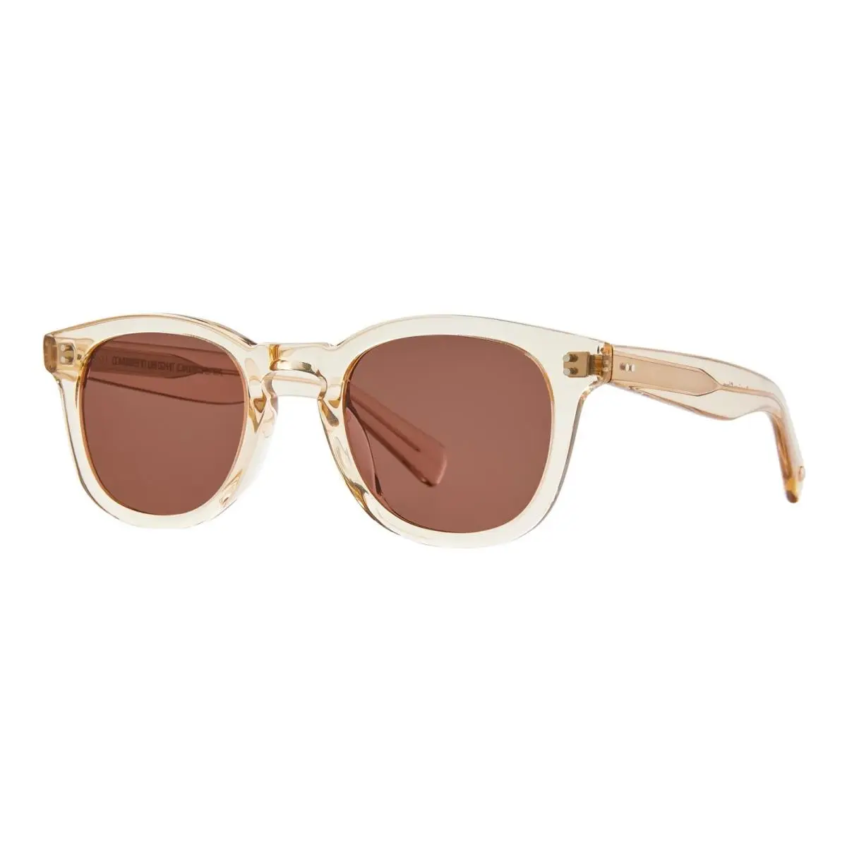 Garrett Leight Kinney II Sun Champagne/semi-flat Pure Rosewood Chsfpr Sunglasses