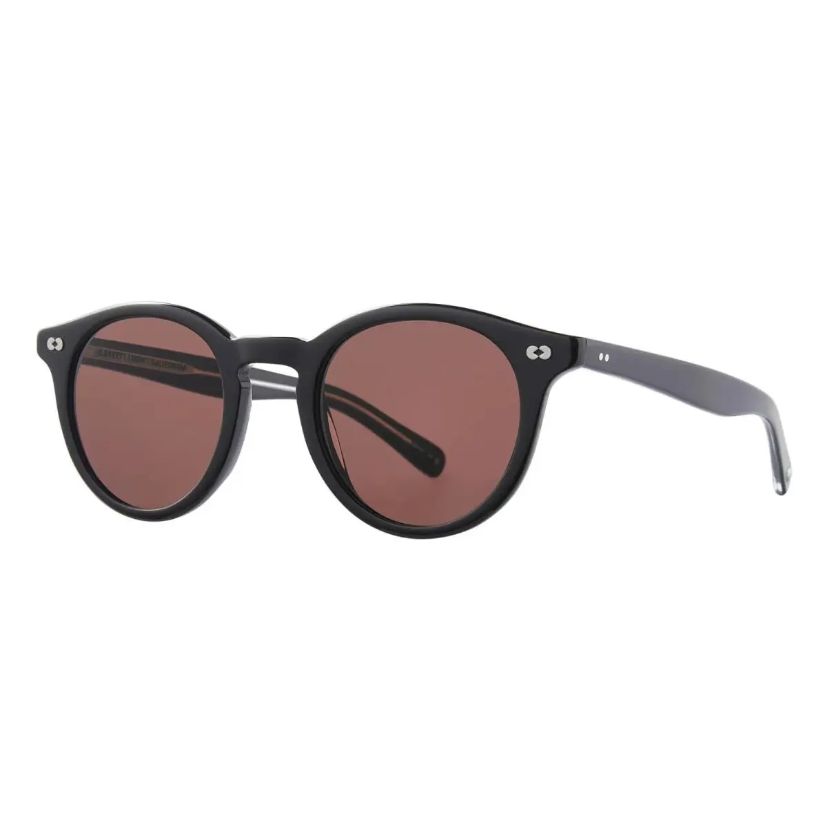 Garrett Leight Clune X Sun Black/pure Rosewood Bk/prw Sunglasses - Frame: Black, Lens: Pure Rosewood