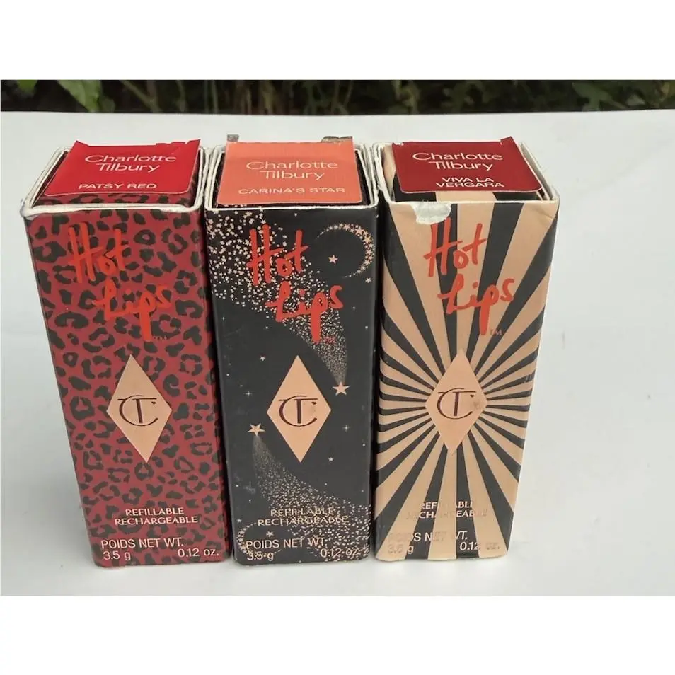 Lipstick Bundle 3 Full Size Lipsticks by Charlotte Tilbury