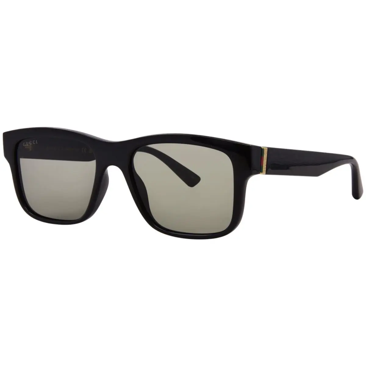 Gucci GG2085S 001 Sunglasses Men`s Black/grey Lenses 55mm