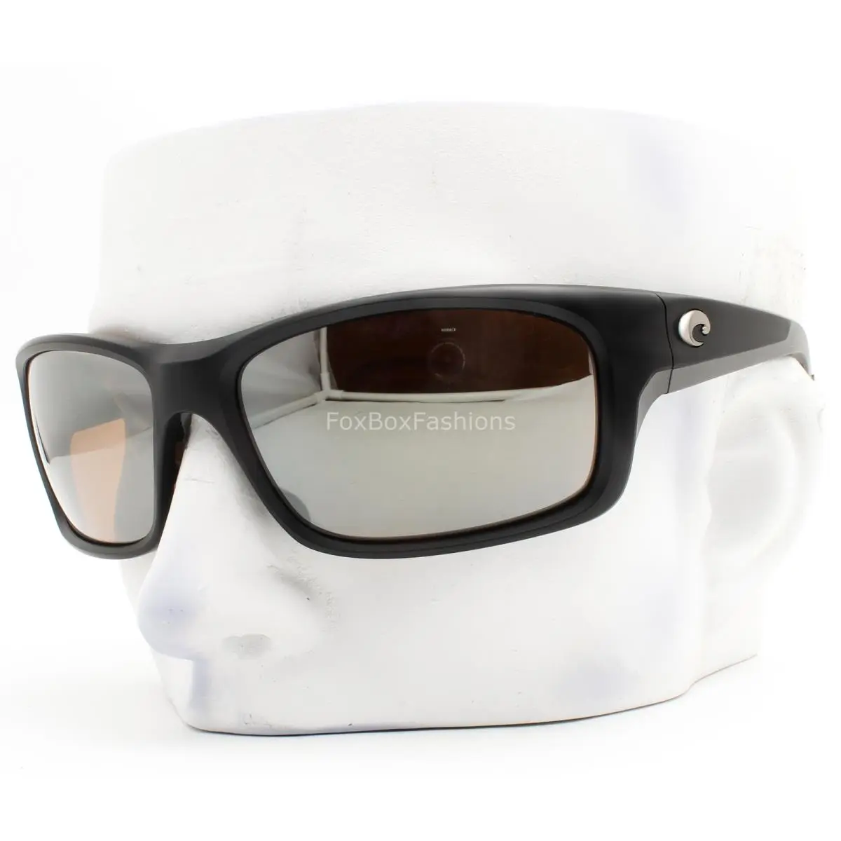 Jose Pro Sunglasses Matte Black Copper Silver Polarized Glass Lens by Costa Del Mar