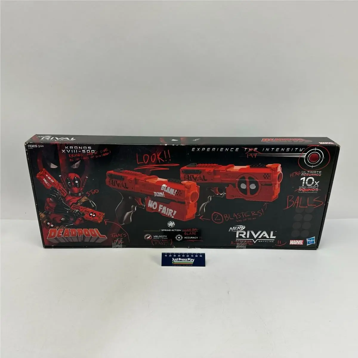 Nerf Rival Marvel Deadpool Kronos XVIII-500 Dual Pack Pistols