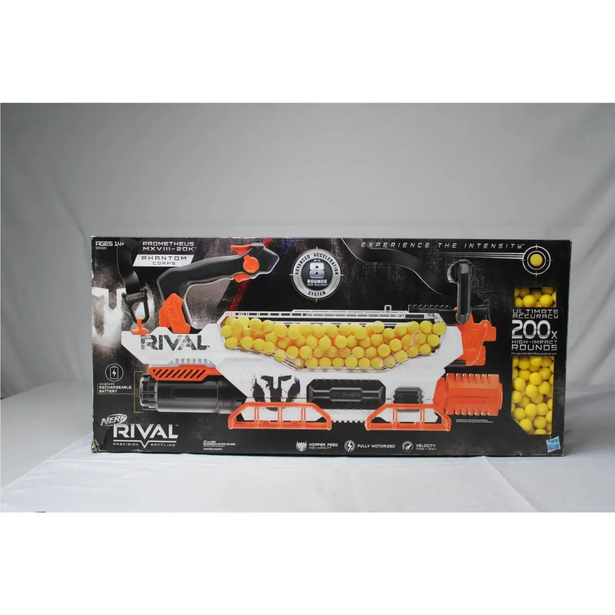 Nerf Rival Prometheus MXVIII-20K Motorized Blaster 200 Rounds