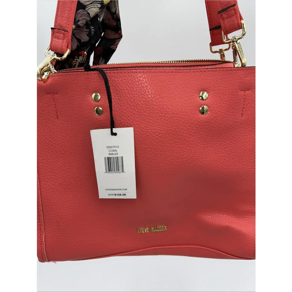 Bmiller In Coral Dt607910 Handbag by Steve Madden