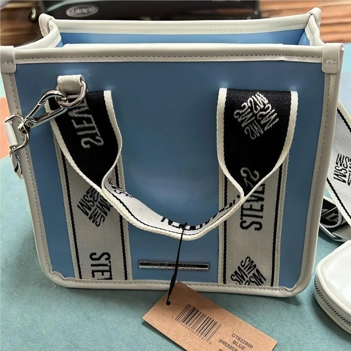 Vegan Leather Crossbody Bag Purse by Steve Madden
