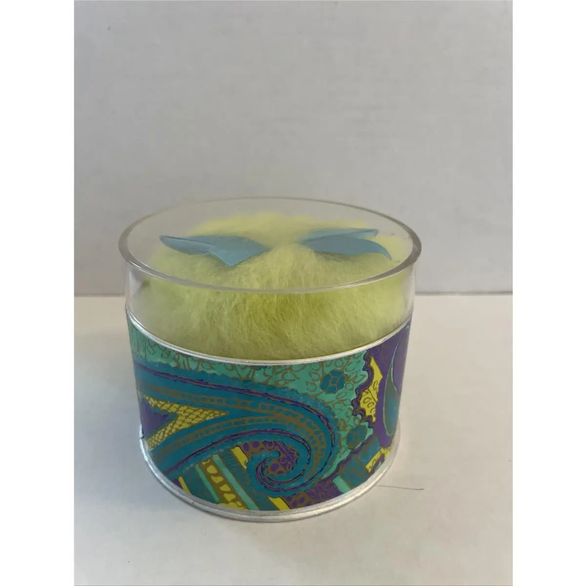 Vtg.  Aquamarine Perfumed Dusting Powder 6.oz W/ Puff Nos 904 Read by Revlon