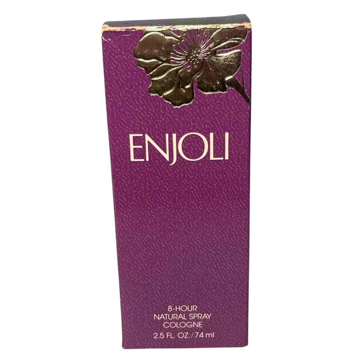 Revlon Enjoli Natural Spray 8 HR Cologne 2.5 fl oz Vintage