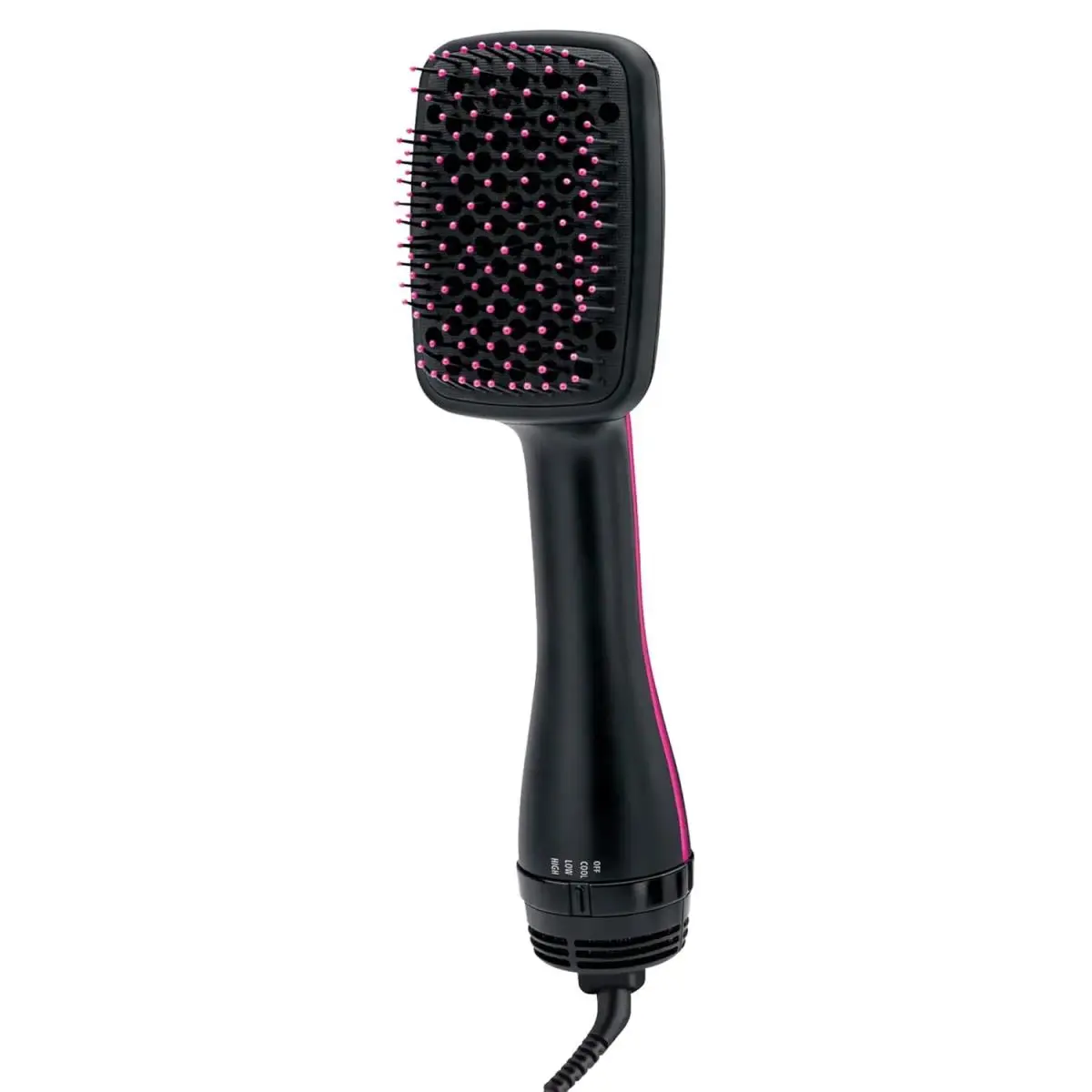 One Step Straightening Brush Hair Dryer Styler Ionic Frizz Control 3 Heat by Revlon