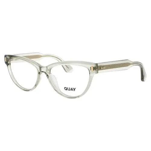 Quay SO Shy RX-78134 Eyeglasses Eye Glasses Mss Crystal 54mm - Frame: CRYSTAL MOSS, Lens: Clear Lenses