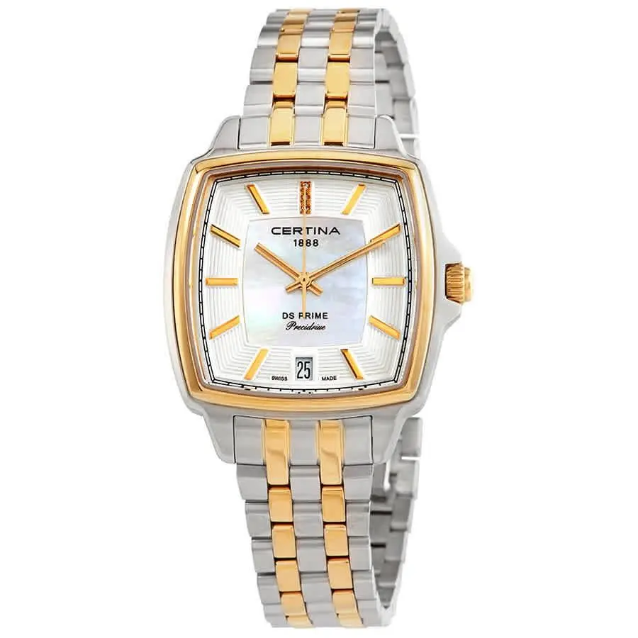 Certina DS Prime Shape Mop Dial Ladies Watch C028.310.22.116.00