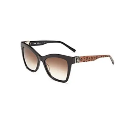 Mcm MCM712S 210 Brown Cognac Viseto Sunglasses with Mcm Case