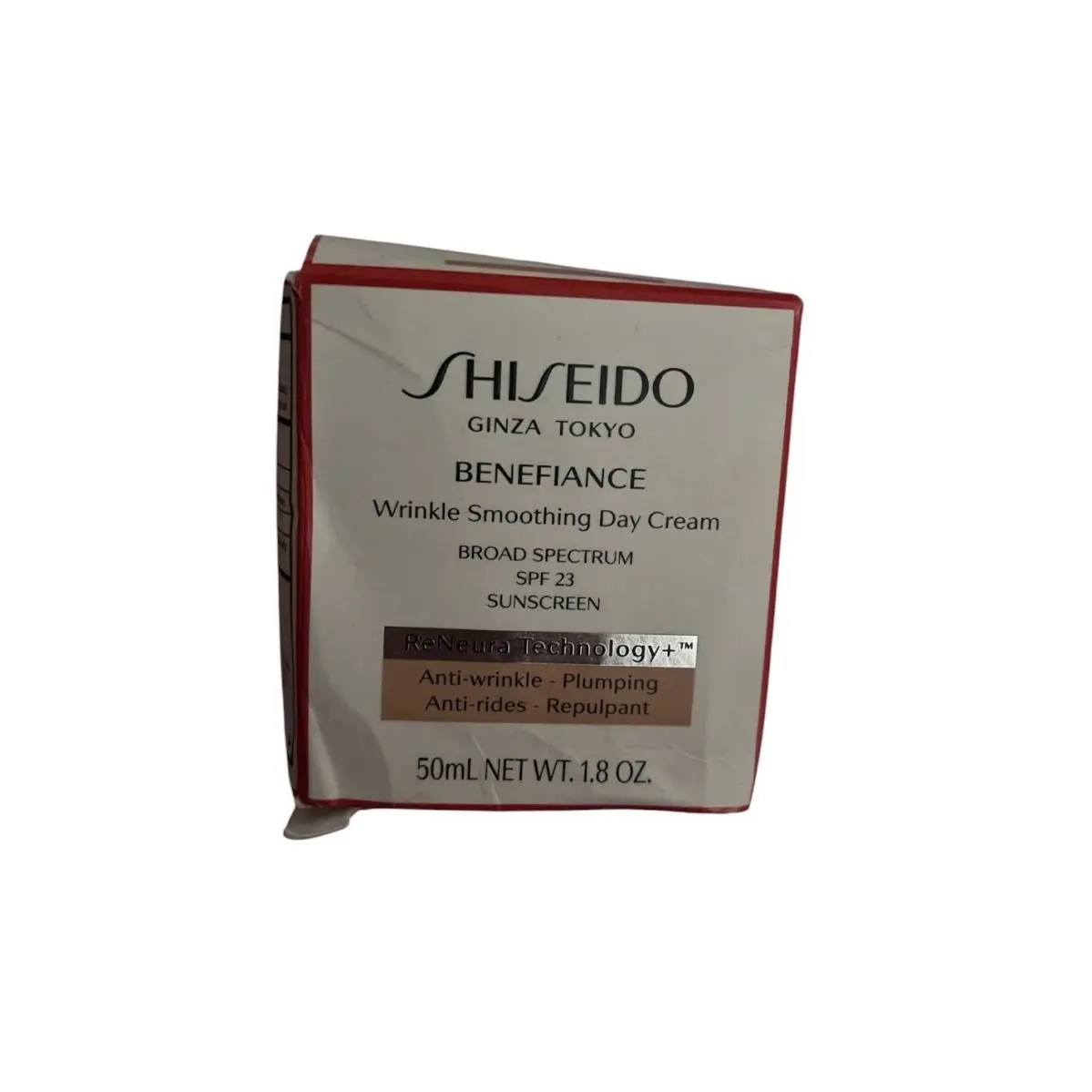 Shiseido Benefiance Wrinkle Smoothing Day Cream SPF23 Sunscreen 50ml