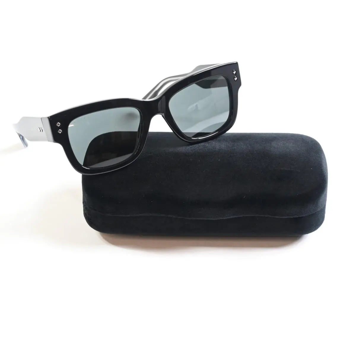GG1217S 001 Mens Sunglasses Black/gray 53mm by Gucci