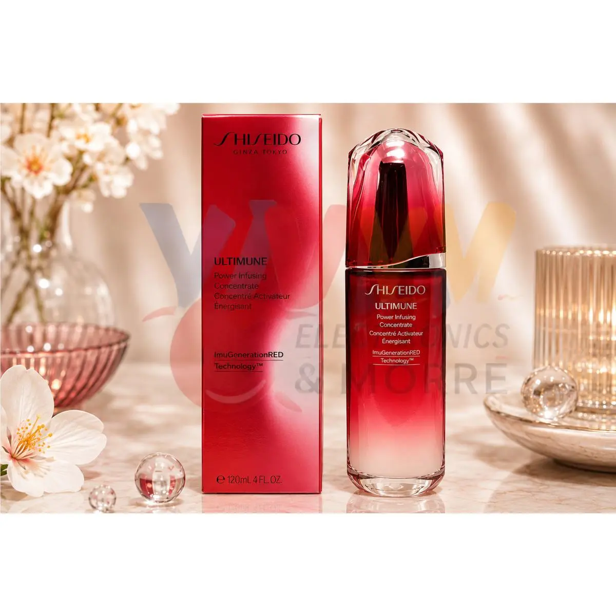 Shiseido Ultimune Power Infusing Concentrate Deluxe Large Size 120mL 4 Oz