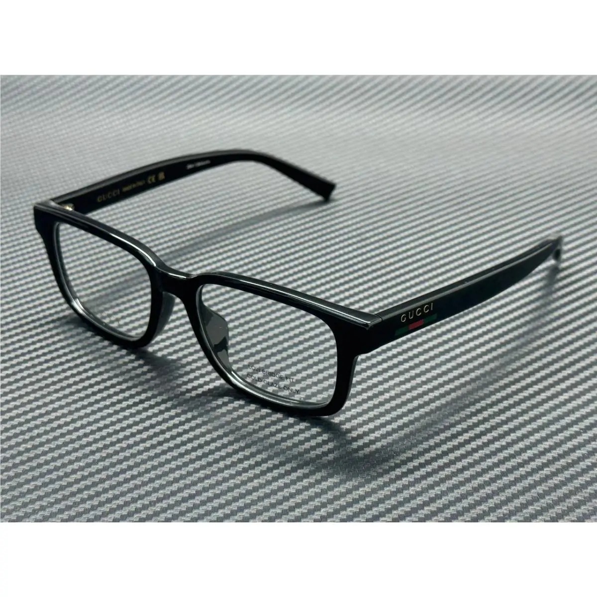 GG2107OL 001 Black Men`s 54 mm Medium Eyeglasses by Gucci