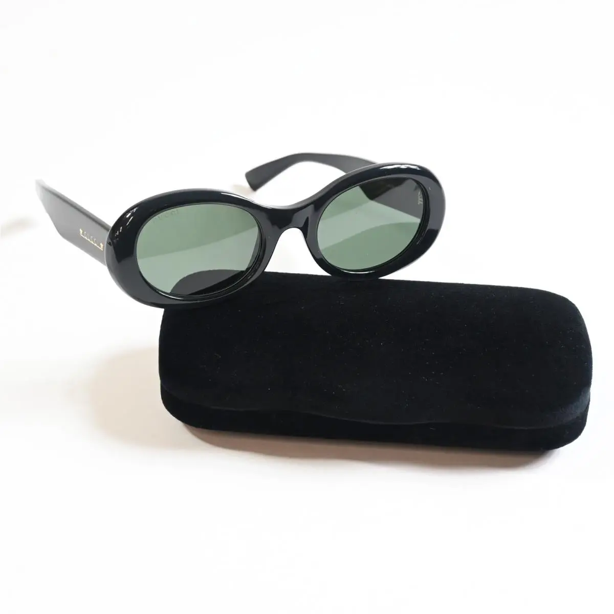 GG1587S 001 Womens Sunglasses Black/gray 52mm by Gucci