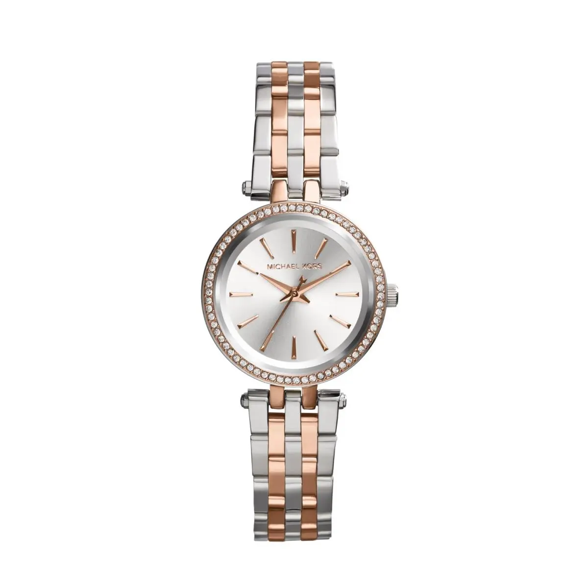 Watch For Women Darci Three-hand 26MM 26MM Silver/rose Gold by Michael Kors