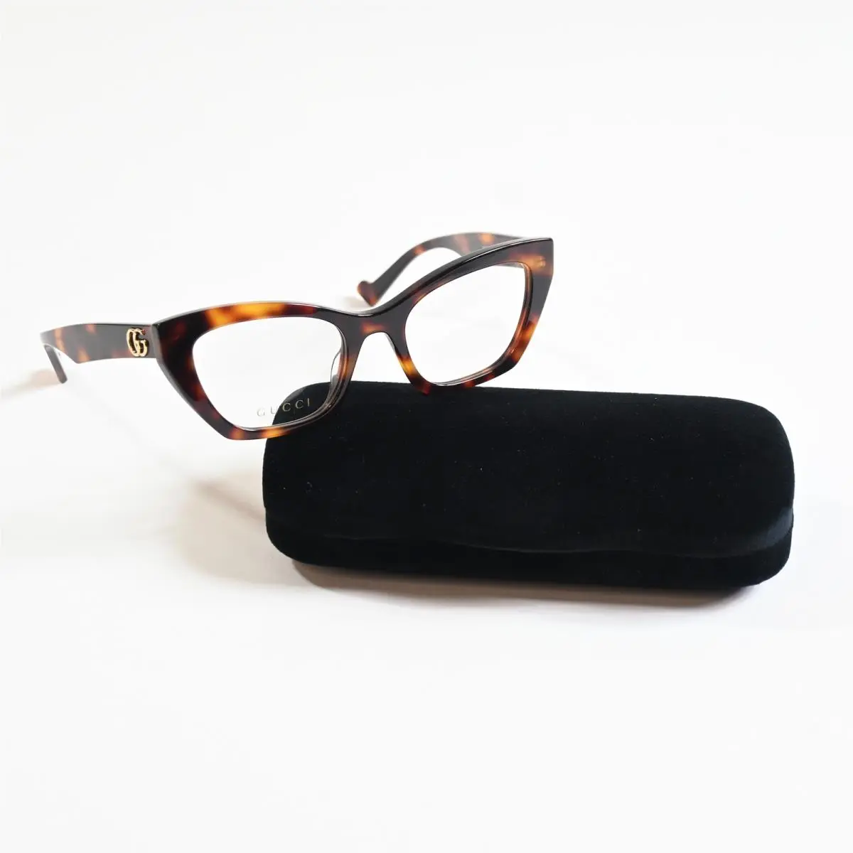 GG1334O 002 Unisex Eyeglasses Havana 52mm Optical Frames by Gucci