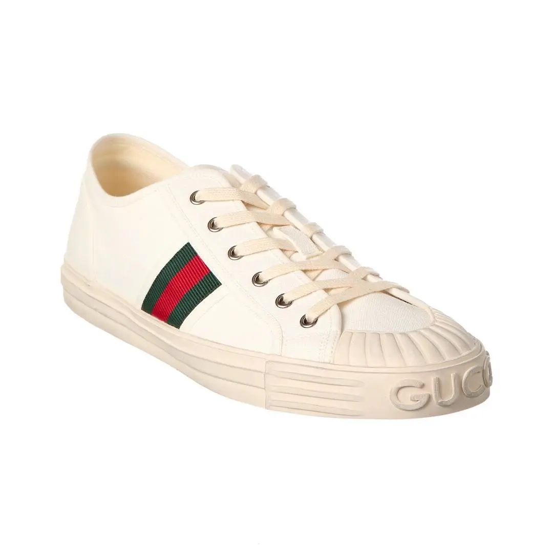 Sneaker Men`s White 10 Uk by Gucci