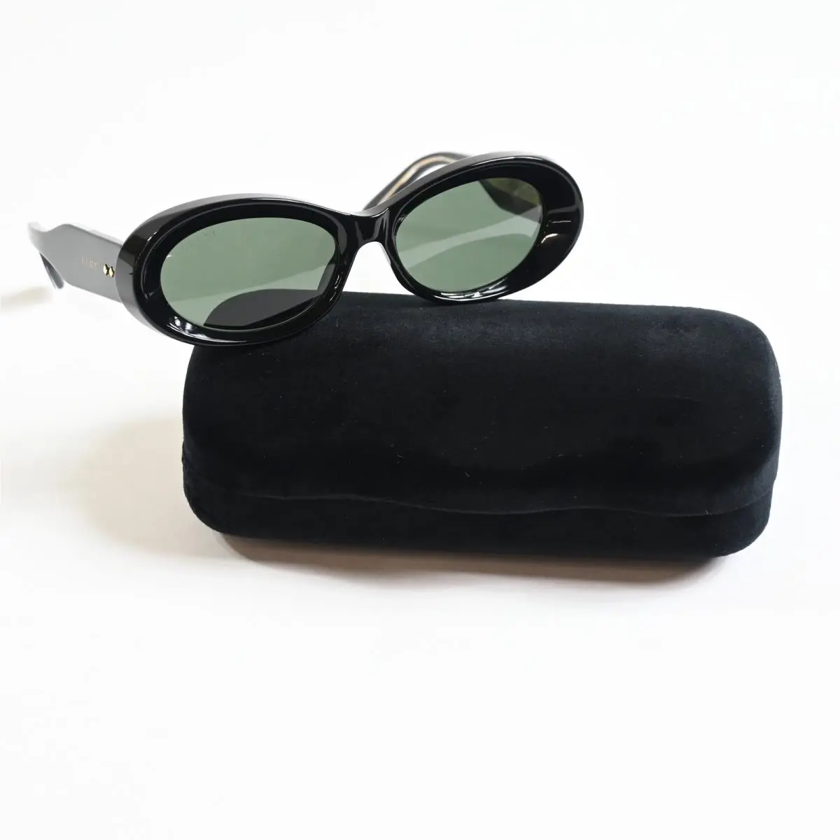 Gucci GG1527S 001 Womens Sunglasses Black 54mm Designer Eyewear