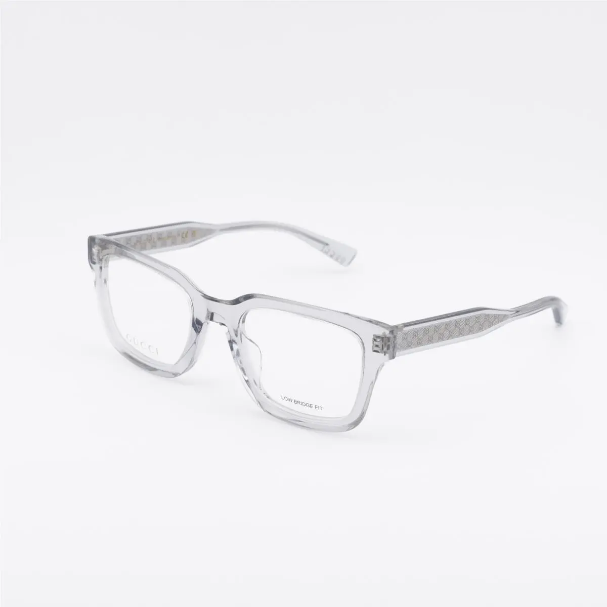 GG2071OL 005 Transparent Grey 52mm Eyeglasses by Gucci