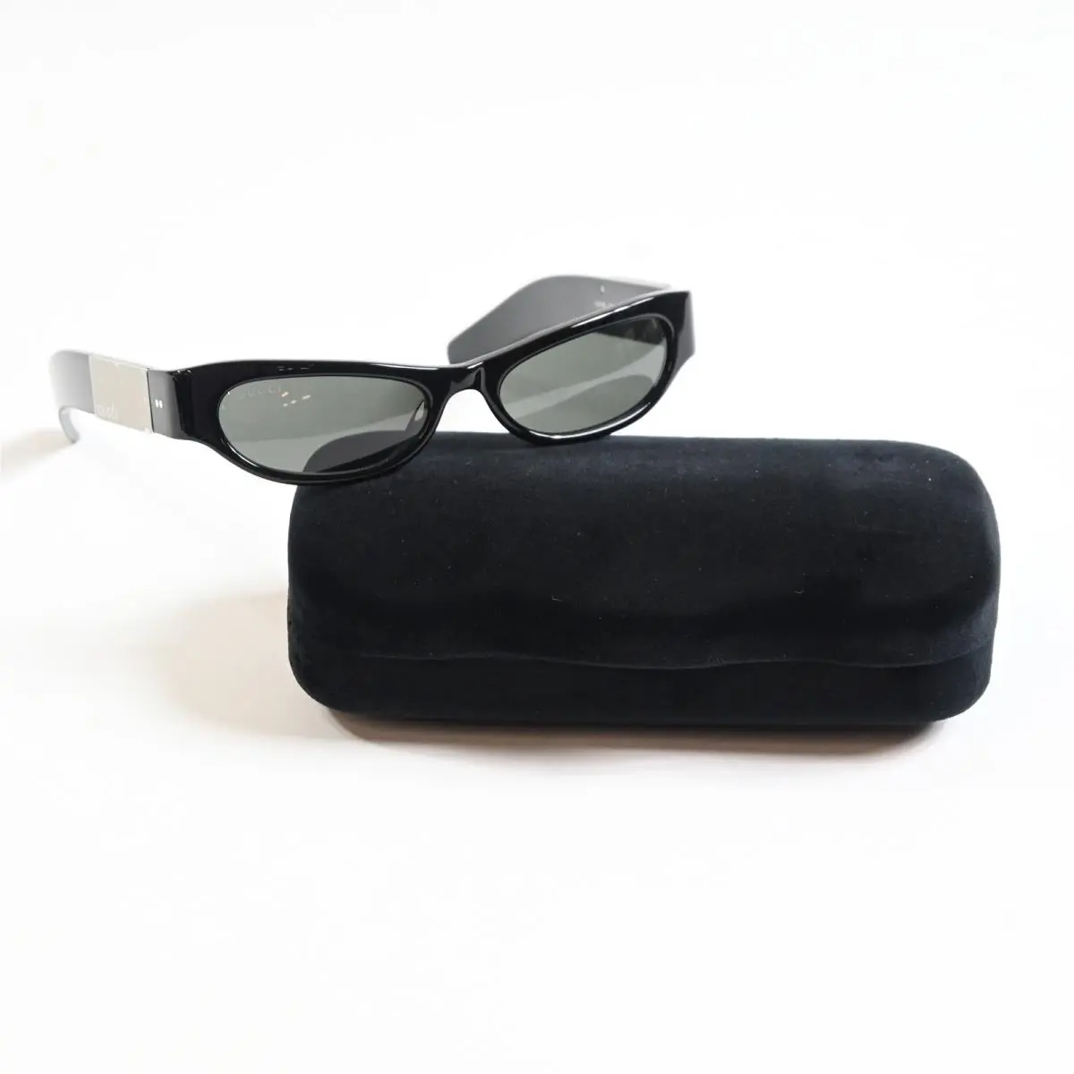 GG1635S 003 Womens Sunglasses Black/dark Gray 53mm by Gucci