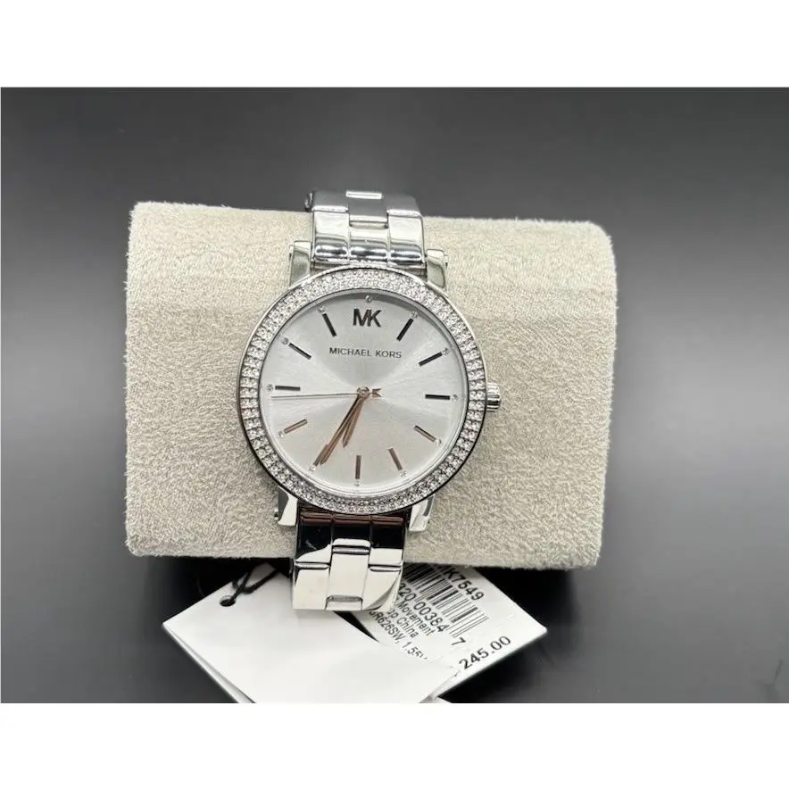 Mk7549  Womans Silver Tone Watch Bin1 by Michael Kors