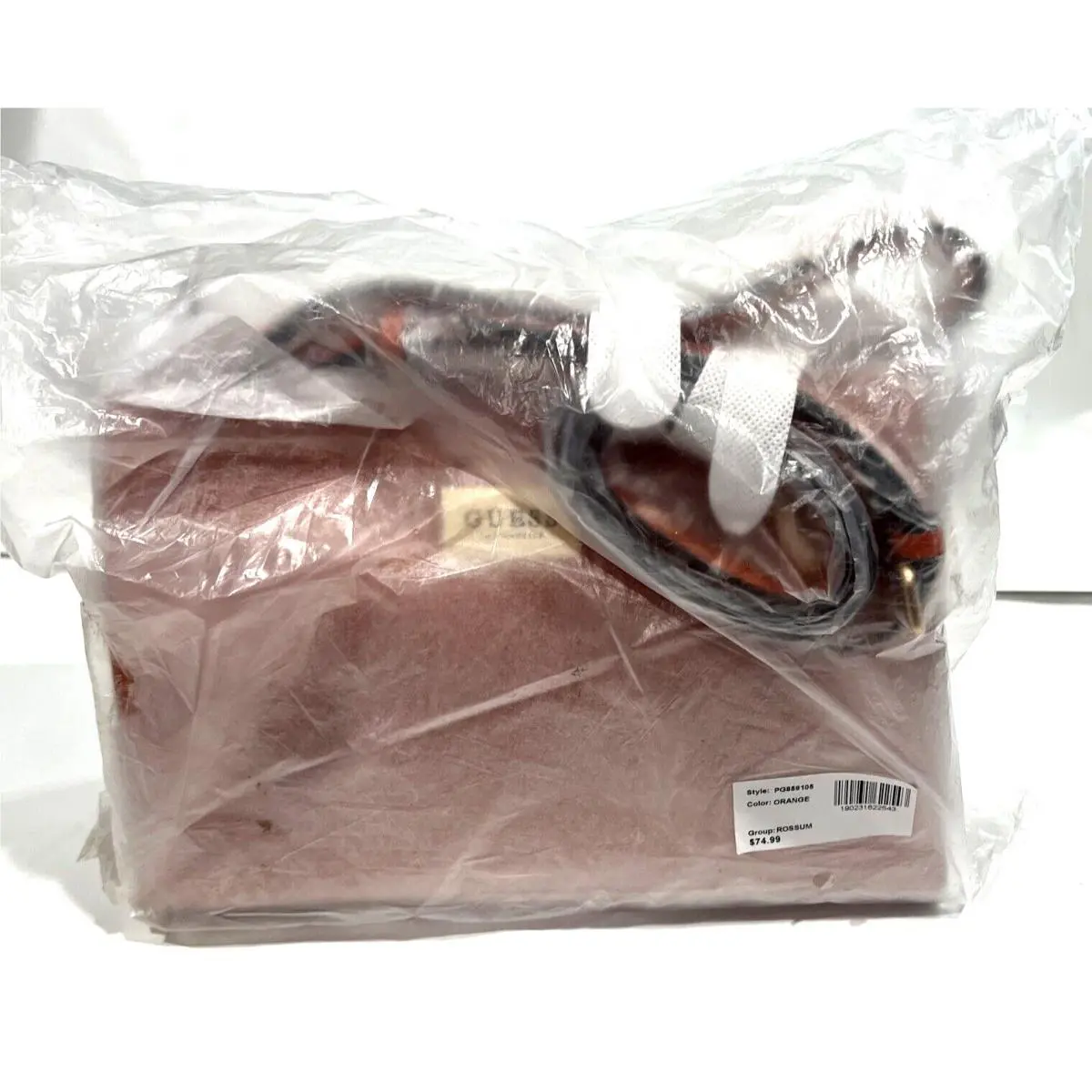 Guess Rossum Satchel In Orange