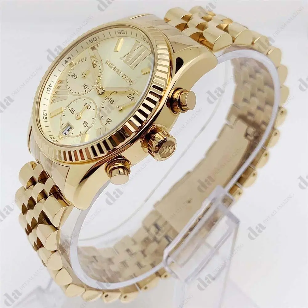 MK5556 Lexington Gold Tone Bracelet Analog Fashion Women`s Watch by Michael Kors