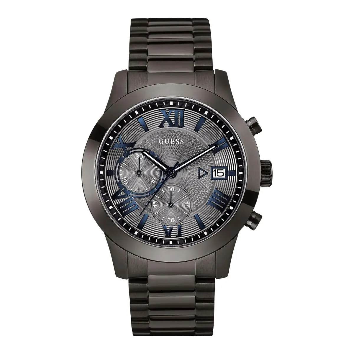 Guess Stainless Steel Gunmetal Chronograph NS Gunmetal/gunmetal/gunmetal