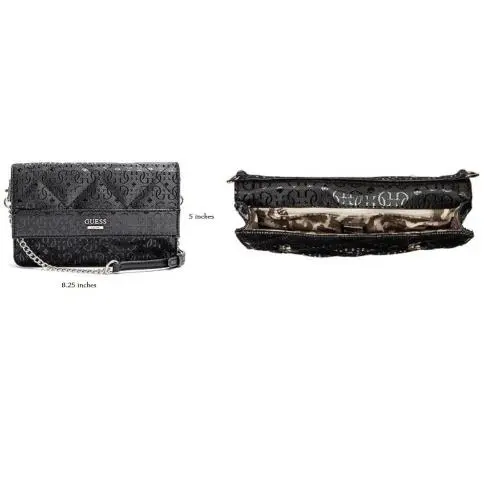Guess Ophelia Crossbody Handbag in Black -mini Small