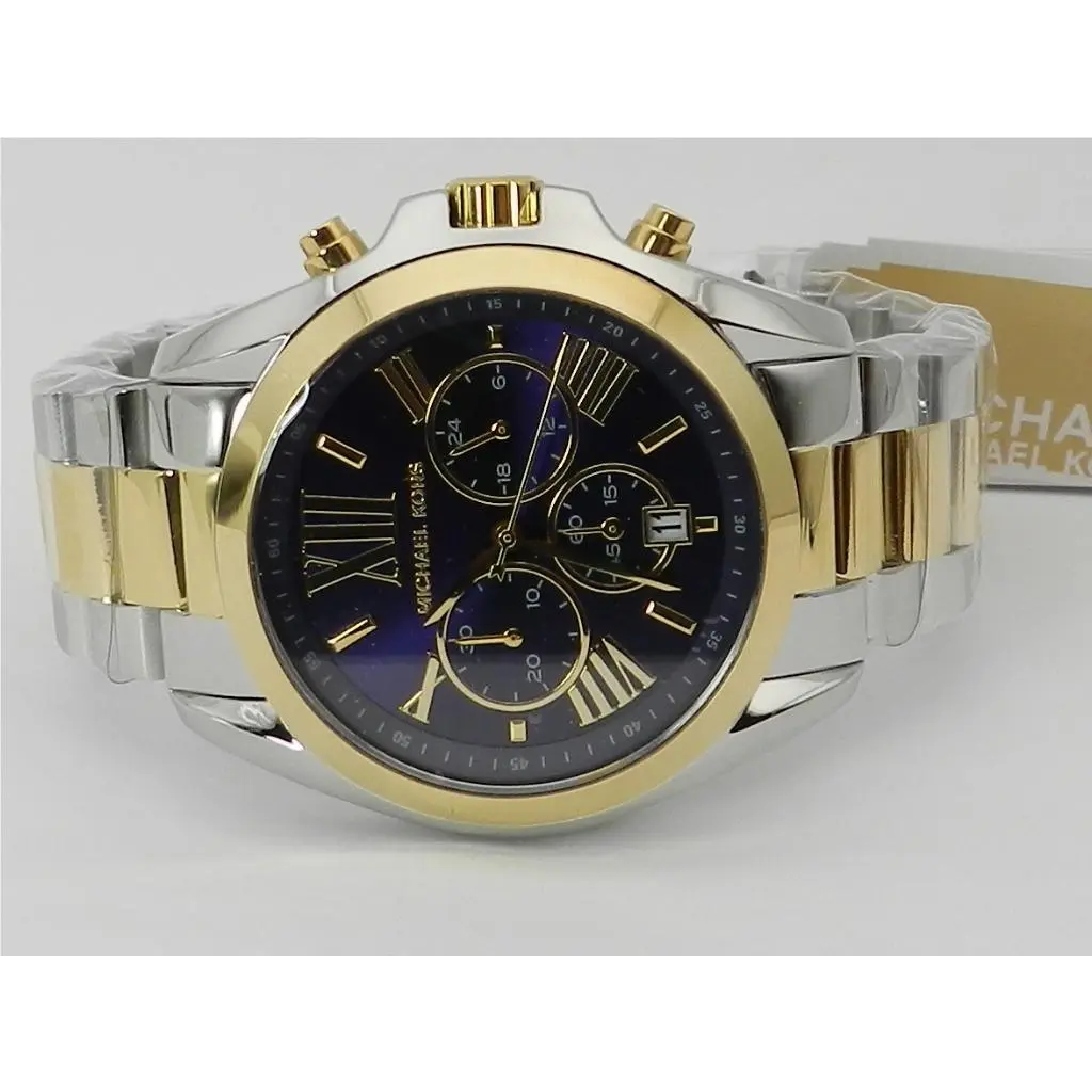 Michael Kors Bradshaw Chronograph Blue Dial Ladies Watch MK5976