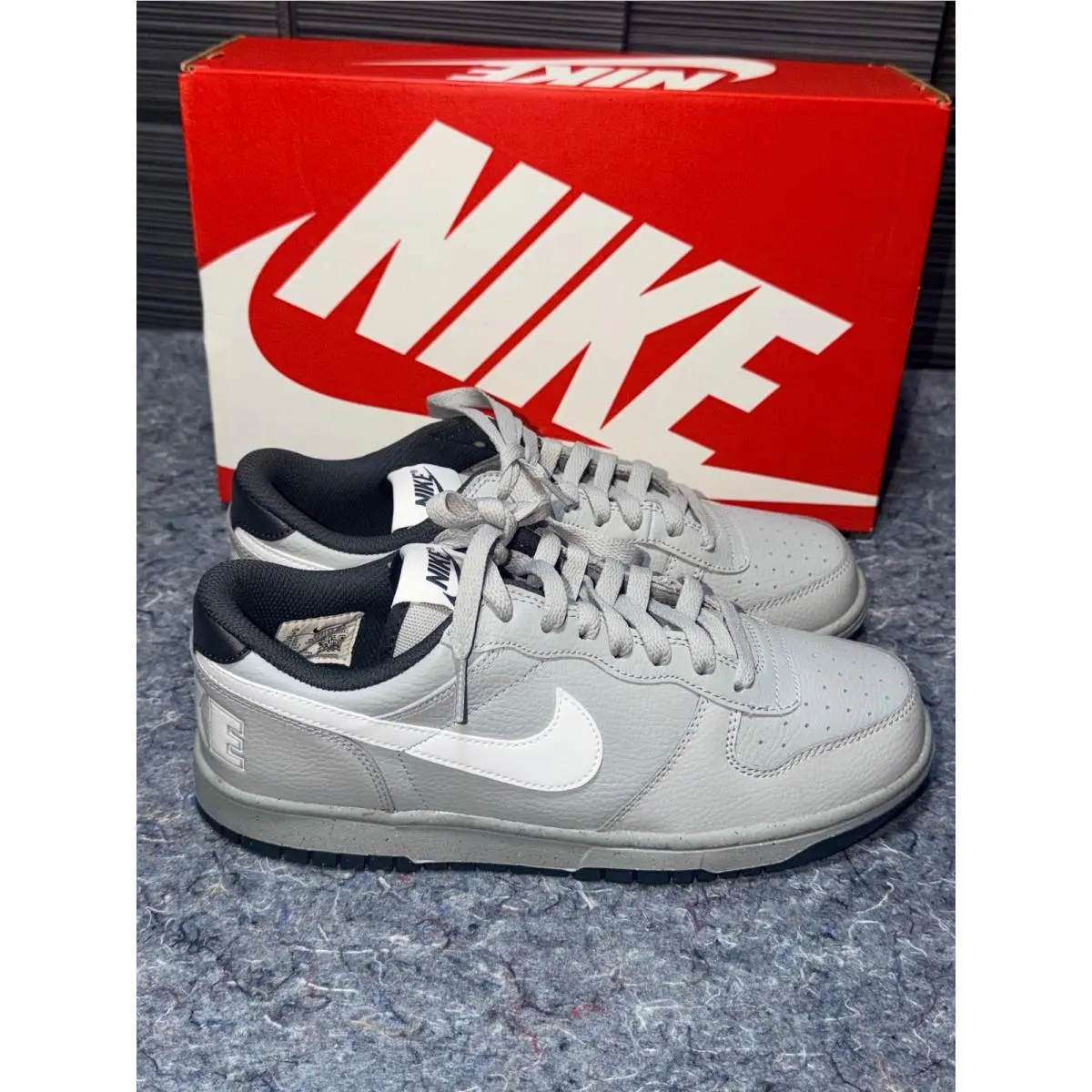 Nike shoes - Big Nike Low - Big Low - Gray 0